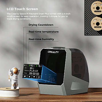 Cушка Creality Space Pi Filament Dryer Plus TWO ROLLS на 2 катушки-9