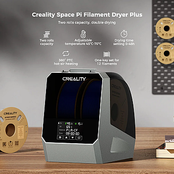 Cушка Creality Space Pi Filament Dryer Plus TWO ROLLS на 2 катушки-1