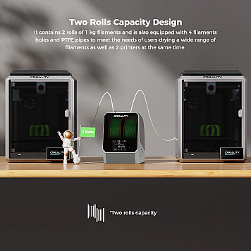 Cушка Creality Space Pi Filament Dryer Plus TWO ROLLS на 2 катушки-5
