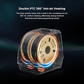 Cушка Creality Space Pi Filament Dryer Plus TWO ROLLS на 2 катушки-7