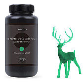 Фотополимерная смола CREALITY LCD Standard Resin Plus 500г, прозрачная зеленая (3302020084)