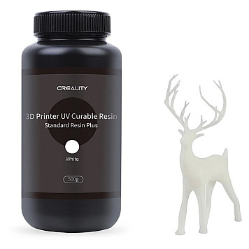 Фотополимерная смола CREALITY LCD Standard Resin Plus 500г, белая (3302020081)