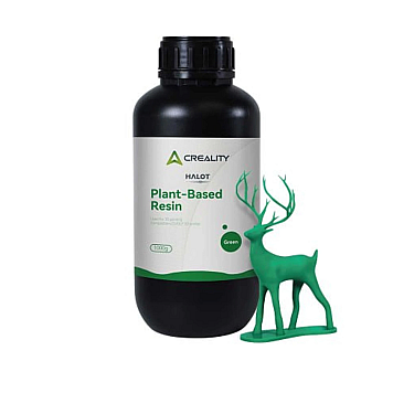 Фотополимерная смола CREALITY HALOT Plant-Based 1кг зеленая