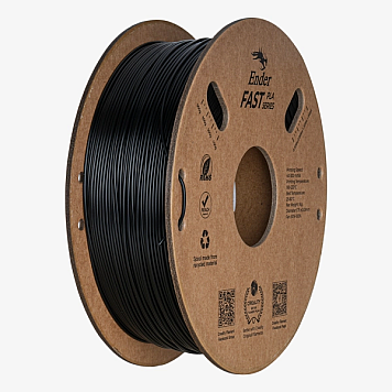 Пластик Fast PLA Creality Черный Ø1,75мм Вес: 1 кг