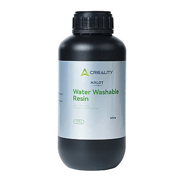 Фотополимерная смола CREALITY HALOT смывающаяся Water Washable Resin 1кг, белая