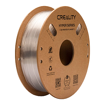 Пластик Creality Hyper PETG Прозрачный Ø1,75 мм Вес: 1кг