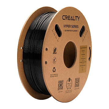 Пластик Creality Hyper PETG Черный Ø1,75 мм Вес: 1кг