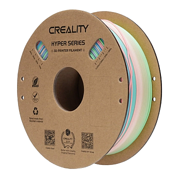 Пластик Creality PLA Hyper Series Радужный, дикий цветок (длинный градиент) Ø1,75 мм Вес: 1 кг