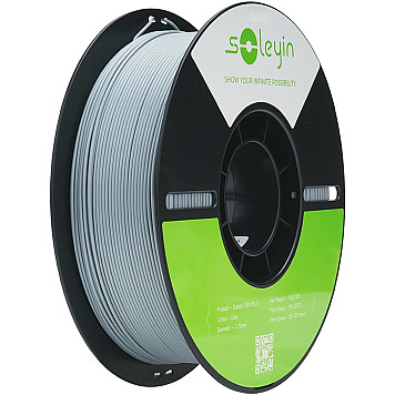 Пластик Creality Soleyin Ultra PLA Серый Ø 1.75мм Вес: 1 кг