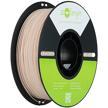 Пластик Creality Soleyin PETG Filament Молочно-чайный Ø1,75 мм Вес: 1 кг