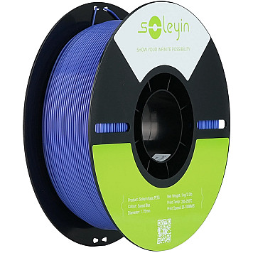Пластик Creality Soleyin PETG Filament Вечерне-небесный синий Ø1,75 мм Вес: 1 кг