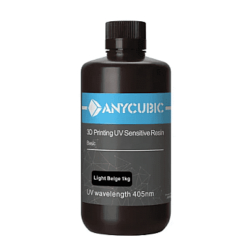 Anycubic Basic Light Skin (Бежевый/Телесный) 1л фотополимерная смола 