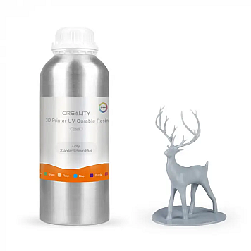 Creality LCD Standard Rigid Resin Plus Grey (Серая) 1л фотополимерная смола 