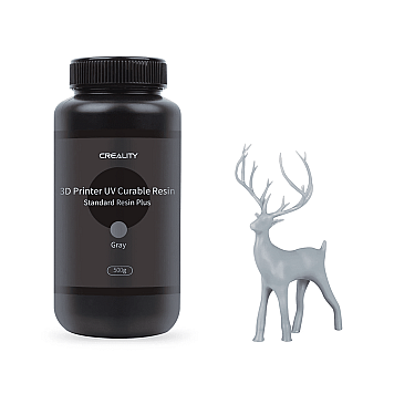 Фотополимерная смола Creality LCD Standard Resin Plus (Grey) 500г, серая