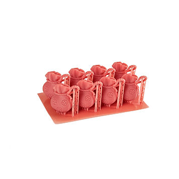 Фотополимерная смола обрабатываемая водой Creality Water Washable Resin Plus 500г, серая-3