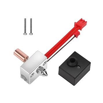 Хотенд в зборе (блок,накладка,сопло, термобарьер) совместим с Creality Ender 3 S1/S1Pro