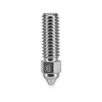 Сопло для 3D принтера Creality K1, K1 Max, CR-M4 Micro Swiss 0.6mm (M2612-06)