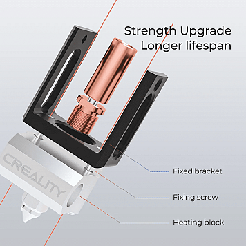Высокотемпературный Creality Hotend  Spider V2 -3