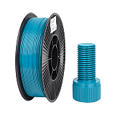 Пластик DS Filament PET-G Бирюзовый Ø1,75мм Вес: 0.78 кг 250 м