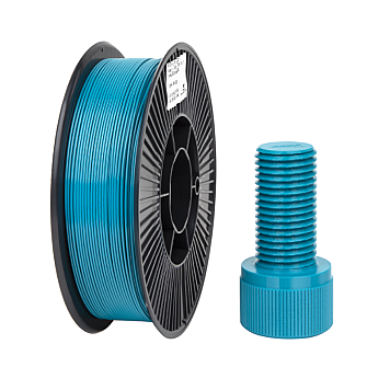 Пластик DS Filament PET-G Бирюзовый Ø1,75мм Вес: 0.78 кг 250 м