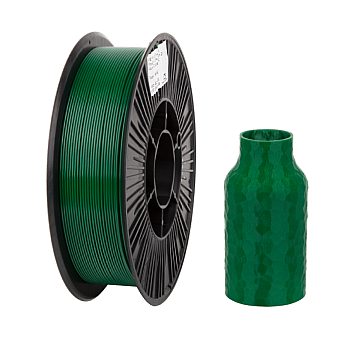 Пластик DS Filament PET-G Изумрудный Ø1,75мм Вес: 0.78 кг 250 м