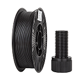Пластик DS Filament PET-G Черный Ø1,75мм Вес: 0.78 кг 250 м