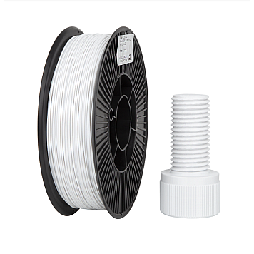 Пластик DS Filament PET-G Белый Ø1,75мм Вес: 0.78 кг 250 м