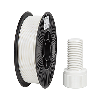 Пластик DS Filament PET-G Белый Ø1,75мм Вес: 3 кг 960 м