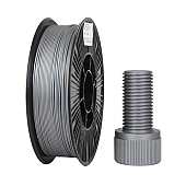 Пластик DS Filament PLA Серебряный Ø1,75 мм Вес: 0.75 кг 250 м