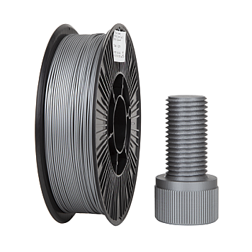 Пластик DS Filament PLA Серебряный Ø1,75 мм Вес: 0.75 кг 250 м