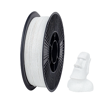 Пластик DS Filament PLA Белый мрамор Ø1,75 мм Вес: 0.75 кг 250 м