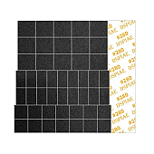 Шлифовальная бумага DSPIAE MSP-ES02 #280 70*80 мм для шлифовального инструмента, (5 шт)