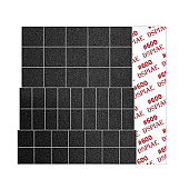 Шлифовальная бумага DSPIAE MSP-ES06 #600 70*80 мм для шлифовального инструмента, (5 шт)