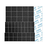 Шлифовальная бумага DSPIAE MSP-ES10 #1000 70*80 мм для шлифовального инструмента, (5 шт)