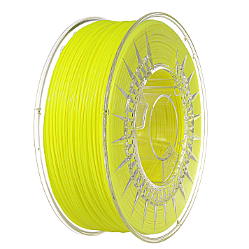 Пластик Devil Design PLA Неоновый желтый Ø1,75 мм Вес: 1 кг