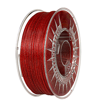 Пластик Devil Design PLA Красный Galaxy Ø1,75 мм Вес: 1 кг