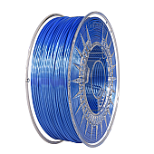 Пластик Devil Design PLA Silk Голубой Ø1,75 мм Вес: 1 кг