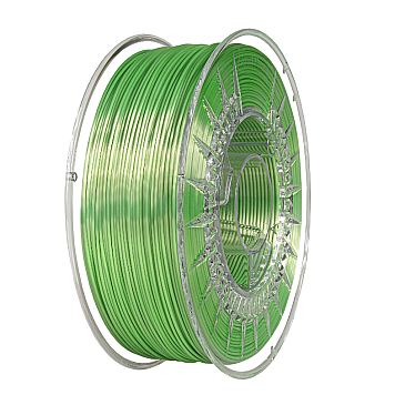 Пластик Devil Design PLA Silk Салатовый Ø1,75 мм Вес: 1 кг