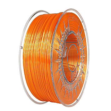 Пластик Devil Design PLA Silk Оранжевый Ø1,75 мм Вес: 1 кг