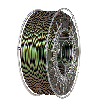 Пластик Devil Design PLA Зеленый металлик Ø1,75 мм Вес: 1 кг