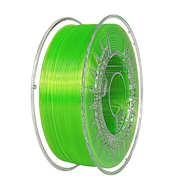 Пластик Devil Design PETG Салатовый прозрачный Ø1,75 мм Вес: 1 кг