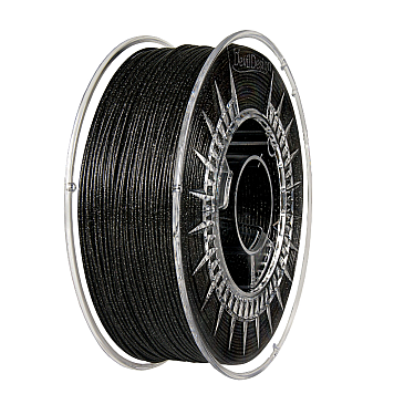 Пластик Devil Design PLA Черный Galaxy Ø1,75 мм Вес: 1 кг
