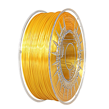 Пластик Devil Design PLA Silk Светло-золотой Ø1,75 мм Вес: 1 кг