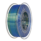 Пластик Devil Design PLA Silk Dual Золотой / Синий Ø1,75мм Вес: 1 кг