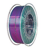 Пластик Devil Design PLA Silk Dual Розовый Жемчуг / Холодный Зеленый Ø1,75мм Вес: 1 кг