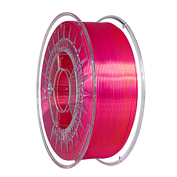 Пластик Devil Design PLA Silk Dual Розовый Жемчуг / Оранжевый Ø1,75мм Вес: 1 кг-1