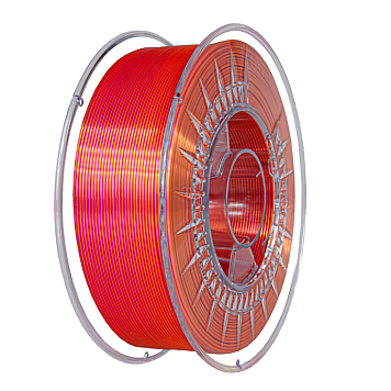 Пластик Devil Design PLA Silk Dual Розовый Жемчуг / Оранжевый Ø1,75мм Вес: 1 кг
