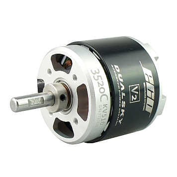 Мотор Dualsky ECO 3520C KV510 1150W для самолетов