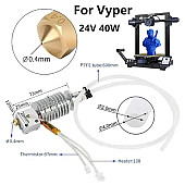 Хотенд EOENKK з радиатором для 3D принтера Vyper, 24V