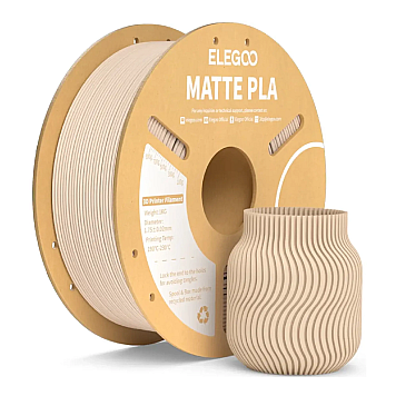 Пластик Elegoo PLA Filament Бежевый матовый Ø1,75мм Вес: 1кг